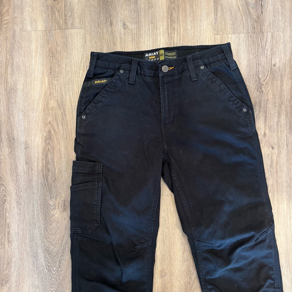 Black Work Pants with Cargo Pocket • 30/30 - Picture 2 of 8
